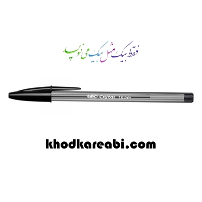 خودکار بیک  Cristal Large رنگ مشکی